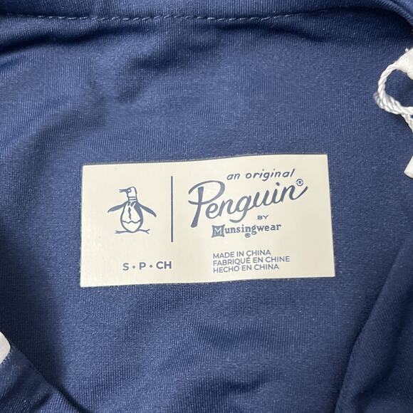 an original penguin women's veronica golf dress in navy with white piping small - Picture 6 of 6